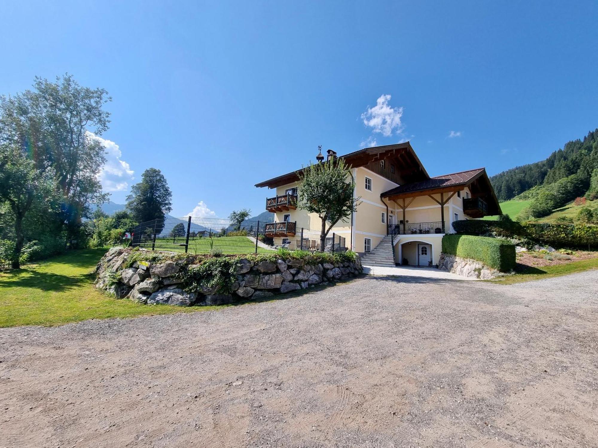Ferienwohnung Flachau Oberlehengut Exterior foto